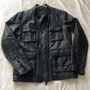Leather jacket